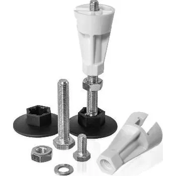 Sprchová vanička Laufen Příslušenství - Nožičky pro sprchovou vaničku, 87-115 mm H2955570000001