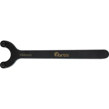 Klíč Klíč na kruhové matice se dvěma otvory 5x180 mm rovný fortis