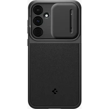 Pouzdro na mobilní telefon Spigen Optik Armor pro Samsung Galaxy A55 černé