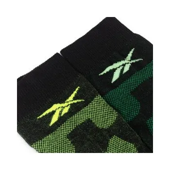 Pánské ponožky Krátké ponožky Reebok R0403-SS24 (2-pack) Černá 34_36