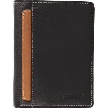 Peněženka pánská peněženka kožená 3470720 ČERNÁ