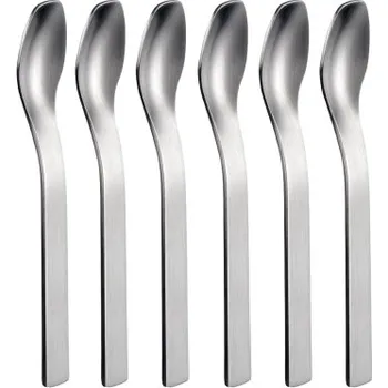 Příbor BODUM AG Sada 6 ks lžiček na espresso Bodum K6334-57, matná nerez