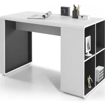 Psací stůl TADEO (Bílá + Antracit)