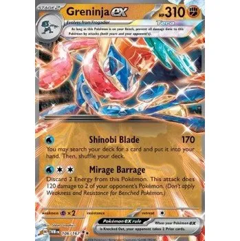 Sběratelská karetní hra Pokémon TWM 106/167 Greninja ex - Twilight Masquerade