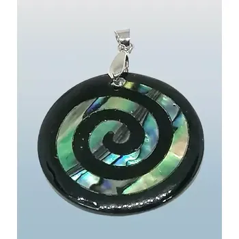 Přívěsek Přívěsek spirála života s mušlí Paua