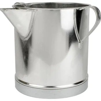 Pocínovaná nádoba pod medomet na 14 kg medu 25 x 23 cm