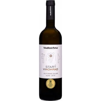 Víno Veltlínské zelené - staré keře, Vinařství Vladimír Tetur (2020)