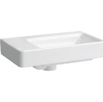 Umyvadlo Laufen Pro S - Umývátko, 48x28 cm, bez otvoru pro baterii, bílá H8159550001091