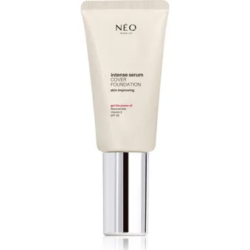 Make-up NEO MAKE UP Intense Serum Cover Foundation make-up pro přirozený vzhled SPF 30 odstín 03 Natural 30 ml
