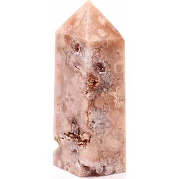 Drahý kámen Magieprirody.cz Obelisk Ametyst růžový - věž 211 g - 10,1 cm #C257