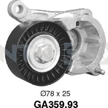 Auto-moto Napínací kladka, žebrovaný klínový řemen SNR GA359.93