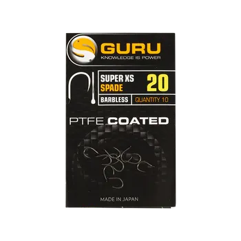Rybářský háček Guru Tackle Háček Super XS Hook Spade End Barbless 10
