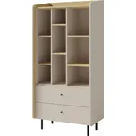 Meblar Regál / knihovna Alessio 6 - béžový
