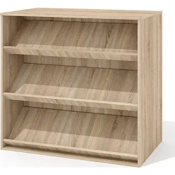 Recepce Nabytekmorava Recepční pult na letáky 123 RECEPCE barva lamina: Dub sonoma světlý