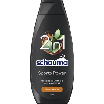 Šampon Schauma Men Sports Power posilující šampon na vlasy 400 ml - originál z Německa