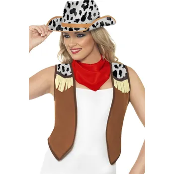 Karnevalový kostým Smiffys 22352 kovbojka