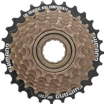 Kazeta přesmyku Šroubovací 7-mi kolečko Shimano TZ500 14-28 zubů