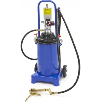 Mobilní vzduchová (pneumatická) maznice 12l, s tlakem 300 - 400 bar (TrueTech)