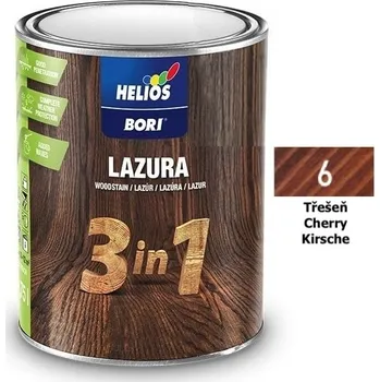 lazura Helios Bori lazura 3in1 Barva: 6 Třešeň, Objem: 0,75l