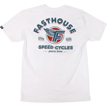 Fasthouse Malen Tee White Velikost: 3XL