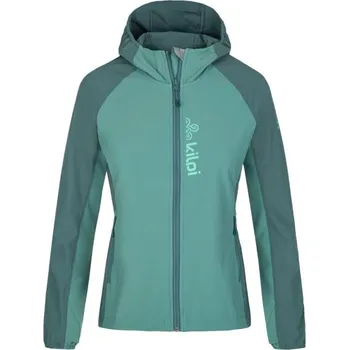 Dámská softshellová bunda Kilpi BALANS-W Tmavě zelená