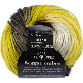 Příze Schoppel Wolle Reggae ombré 2403 Vitamin C (Příze merino Reggae ombré 2403 Vitamin C)