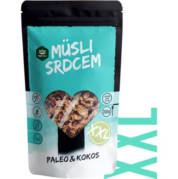 XXL LOW CARB Müsli srdcem - 700g