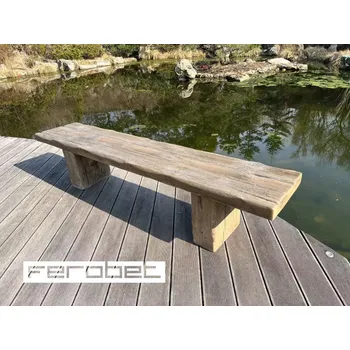 Zahradní lavice FEROBET Staré dřevo LAVICE FOŠNA Lavice fošna 200