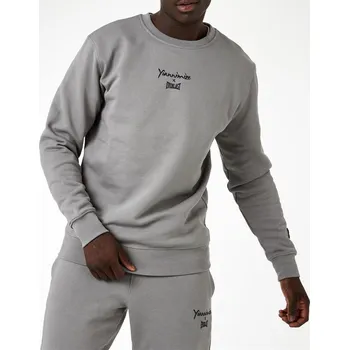 Pánská mikina pánská mikina EVERLAST - CHARCOAL - XL (Evarlast x Yiannimize Crew Neck Sweatshirt)
