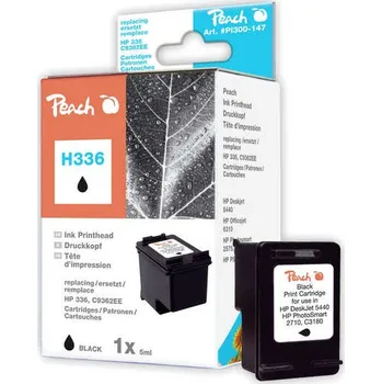 PEACH HP H336, HP 336, No. 336, black, C9362EE