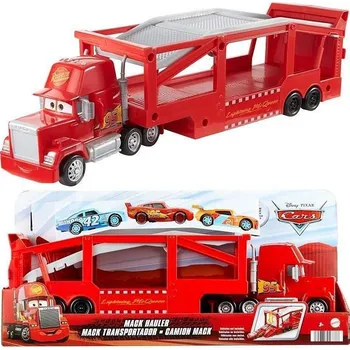 auto na autodráhu Mattel Cars Mack transportér