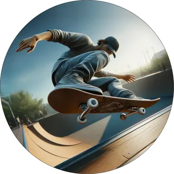 Jedlá dekorace na dort Jedlý papír skate