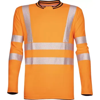 SIGNAL H5927 Tričko Hivis dlouhý ruk.55/45 ORANŽ - oranž XXL
