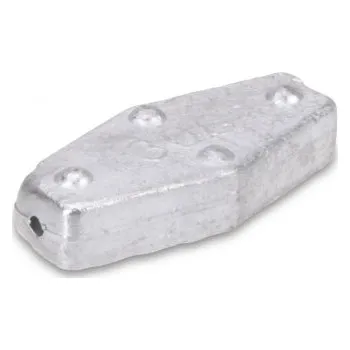 Saenger závaží zinkové bez olova šestihranné ploché 100g 1ks-1906100