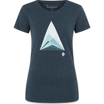 Dámské tričko Triko BLACK DIAMOND W MOUNTAIN TRANSPARENCY SS TEE Lady velikost S