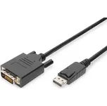DIGITUS Kabel Display Port 1.2,dual link 3m černá
