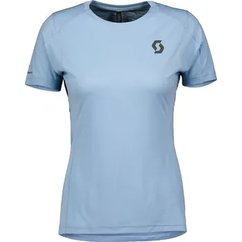 Dámské tričko Dámské tričko Scott Trail Run SS Glace Blue XS