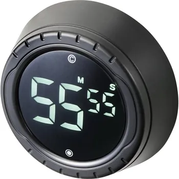 Kuchyňská minutka Sygonix stopky (časovač) černá digitální