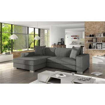 Obývací stěna Sedací souprava Mexicana L tm.šedá