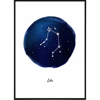 Plakát La forma Design studio Znamení Váhy II. 50x70 cm