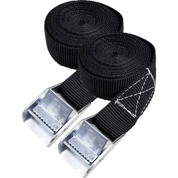 Upínací popruh HP Autozubehör 12228 upínací popruh se sponou Přivazovací únosnost napřímo (LC)=250 daN (d x š x v) 250 x 0.25 x 2 cm za