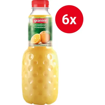 Granini Granini 55% Pomeranč s dužinou multipack 6x1l