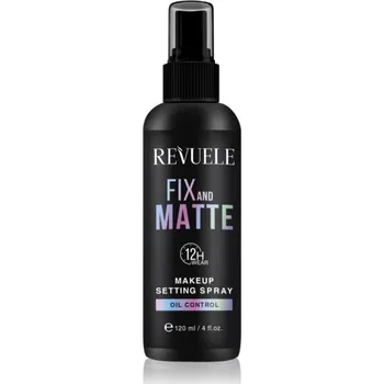 Make-up Revuele Makeup Setting Spray Fix And Matte matující fixační sprej na make-up 120 ml
