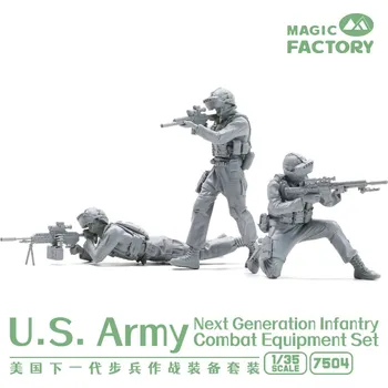 Plastikový model Magic Factory 1/35 U.S.Army Next Generation Infantry Combat Equipment Resin Set