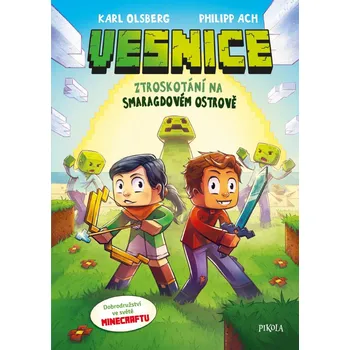 Minecraft: Vesnice. Ztroskotání na…
