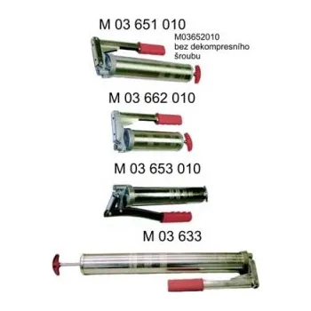 Ruční mazací lis pákový kov /500 ccm (plnící ventil, sáček)