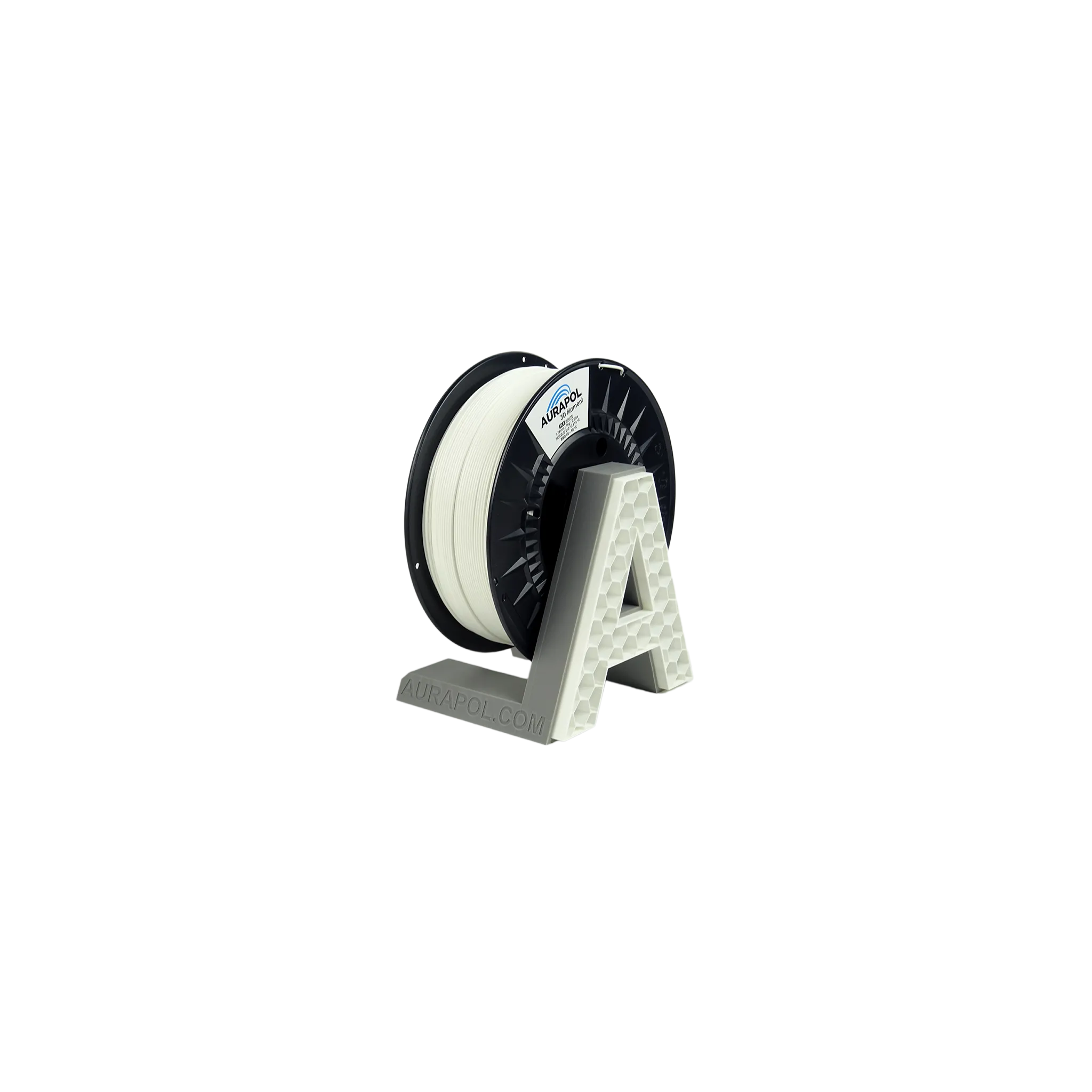 Fotografie 1 - Filament Aurapol PLA 3D Filament L-Ego 1,75 mm 1 kg bílá