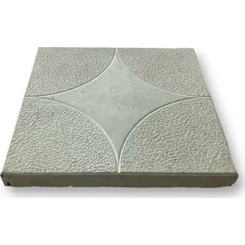 Dlažba Báča Beton Plošná dlažba chodníková - Hvězdice (30 x 30 x 3 cm) Barva: Tmavě šedá, Objednávám: Jednotlivé kusy