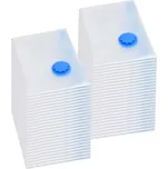 Cestovní vakuové pytle úložné pytle 120 x 70 cm 50 ks Čirá 51337