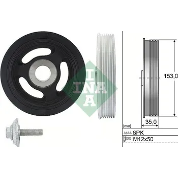 Sada řemenice, klikový hřídel Schaeffler INA 544 0104 20